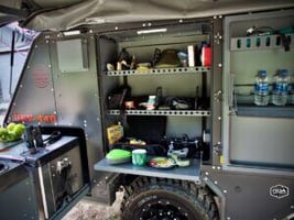 Conqueror 440 Outside Fully Open And Stocked