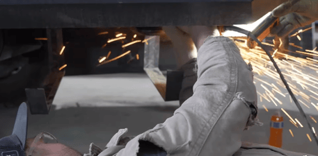 Welding on an Off Road trailer